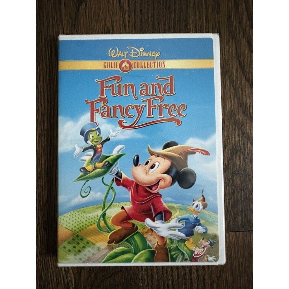 Disney Fun and Fancy Free DVD Gold Collection -  NEW Factory Sealed